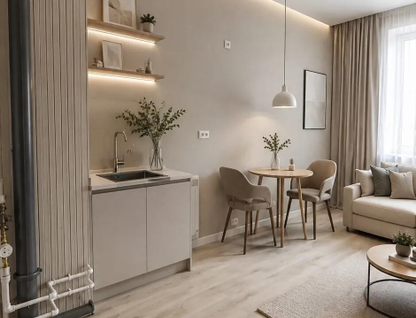 2-к. квартира, 54,9 м²