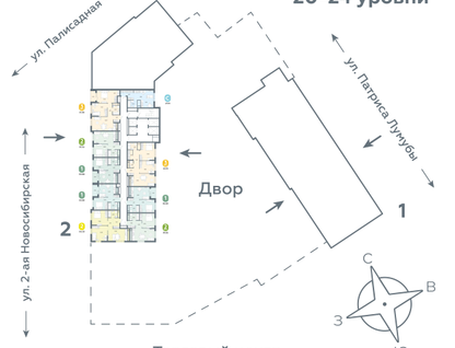 Студия, 35 м²