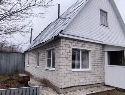 Двухэтажный дом, 63 м²