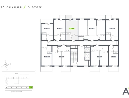Студия, 28&nbsp;м²