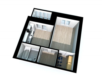 1-к. квартира, 32,5&nbsp;м²
