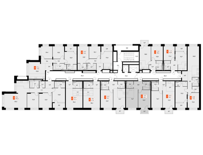 2-к. квартира, 45 м²