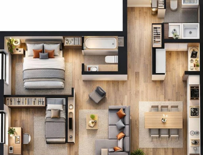 3-к. квартира, 76,3 м²