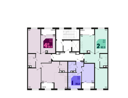 Студия, 103 м²