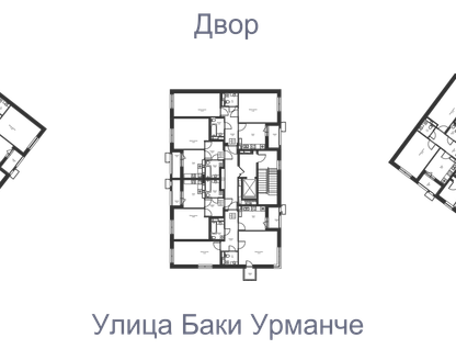 2-к. квартира, 55&nbsp;м²