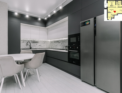3-к. квартира, 83,4&nbsp;м²