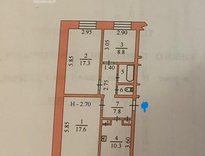 3-к. квартира, 66,3&nbsp;м²