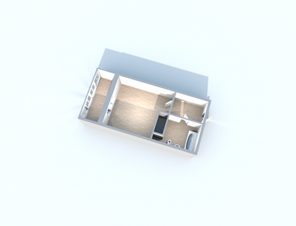 Студия, 19,6&nbsp;м²