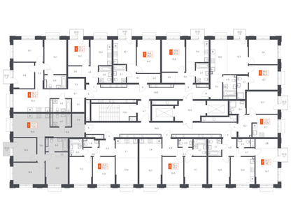 3-к. квартира, 73 м²