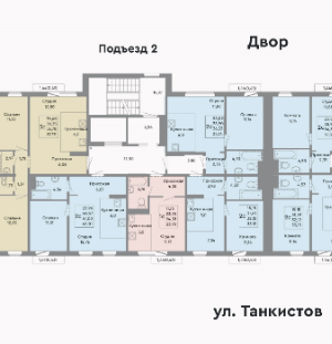 2-к. квартира, 36,3&nbsp;м²