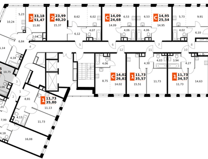 Студия, 21 м²