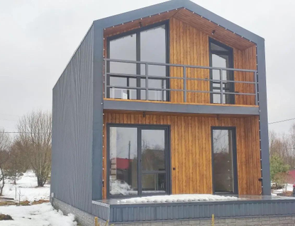 Двухэтажный дом, 110 м²