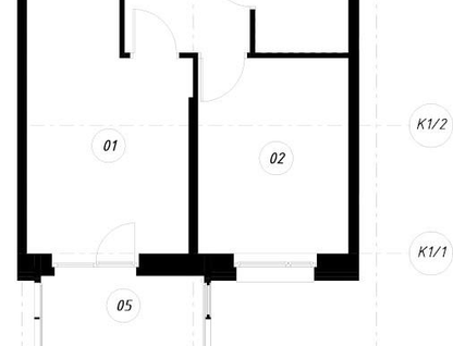 1-к. квартира, 35,8&nbsp;м²