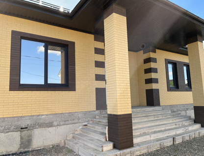 Одноэтажный дом, 140 м²
