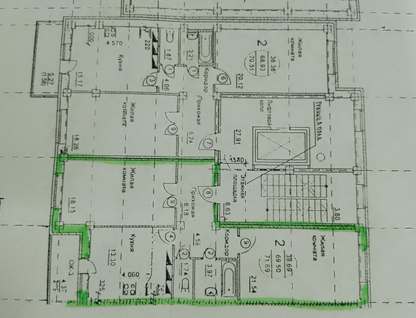2-к. квартира, 70,1&nbsp;м²