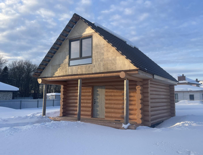 Двухэтажная дача, 70 м²