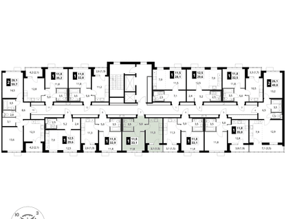 1-к. квартира, 33&nbsp;м²