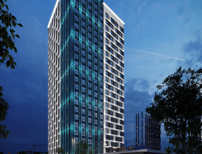 Студия, 26,6&nbsp;м²