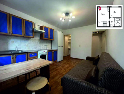 1-к. квартира, 31&nbsp;м²