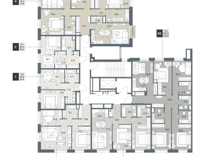 1-к. квартира, 35&nbsp;м²