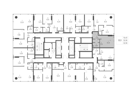 Студия, 32 м²
