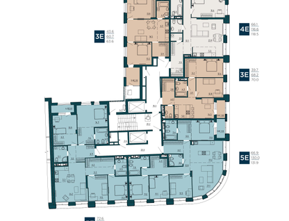 Студия, 129&nbsp;м²