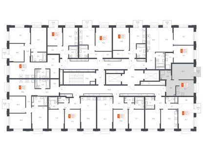 1-к. квартира, 32 м²