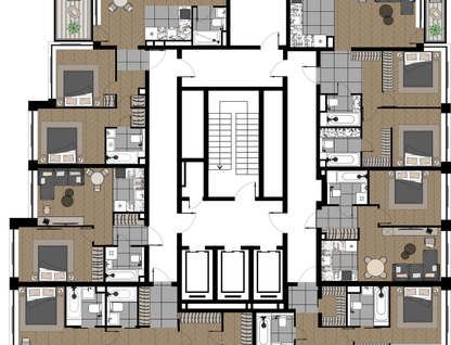 Студия, 37&nbsp;м²