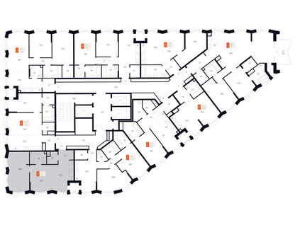 2-к. квартира, 54&nbsp;м²