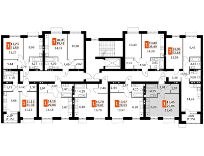 Студия, 29&nbsp;м²