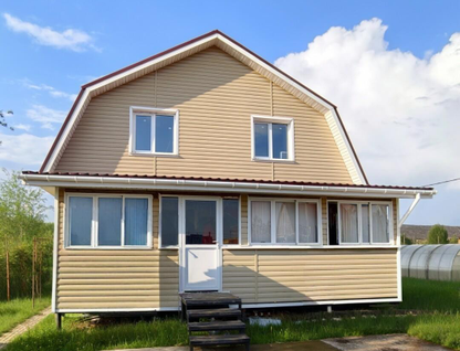 Двухэтажный дом, 124 м²