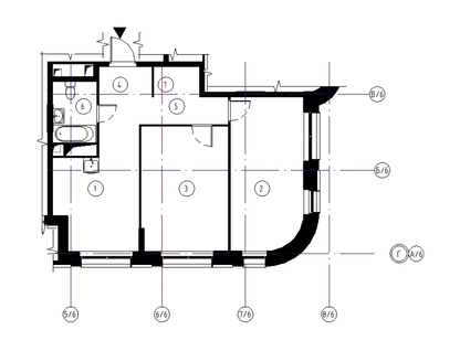 2-к. квартира, 62,4&nbsp;м²