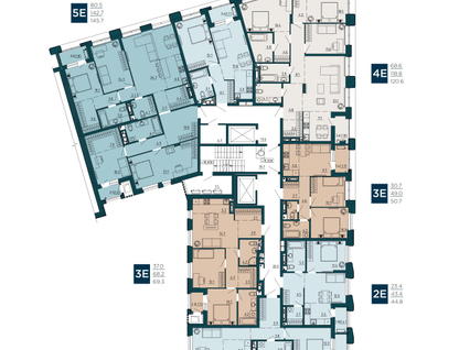 Студия, 47&nbsp;м²
