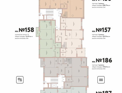 5-к. квартира, 255&nbsp;м²