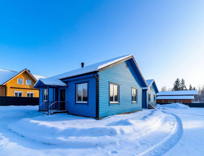 Одноэтажный дом, 95 м²