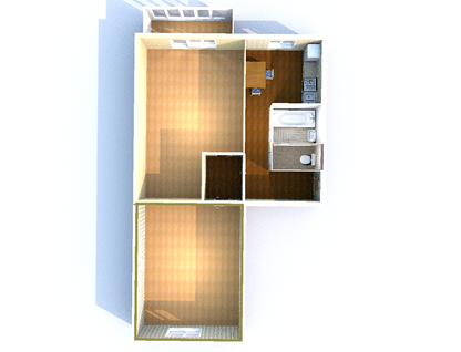2-к. квартира, 43,6&nbsp;м²
