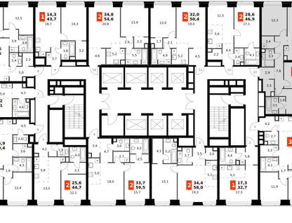 4-к. квартира, 86 м²