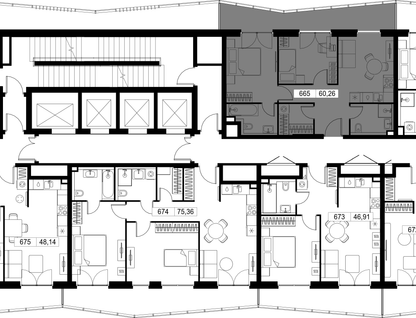 2-к. квартира, 60&nbsp;м²