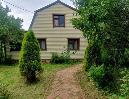 Двухэтажная дача, 60,8 м²