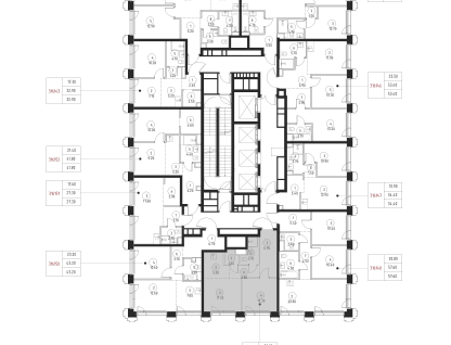 1-к. квартира, 41 м²