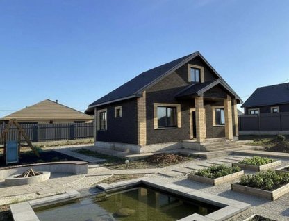 Одноэтажный дом, 100 м²