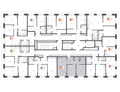 3-к. квартира, 53 м²