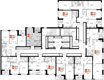 Студия, 29&nbsp;м²