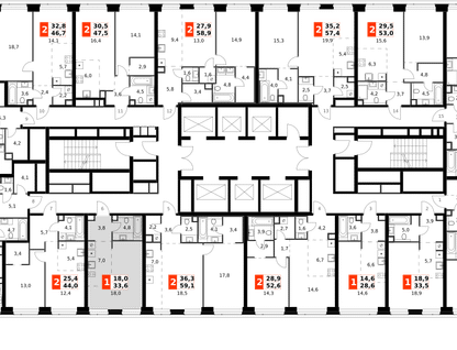 Студия, 33&nbsp;м²