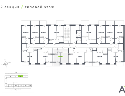 1-к. квартира, 34 м²