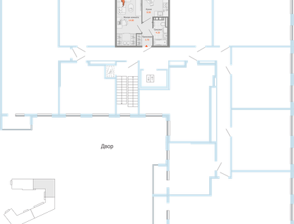 1-к. квартира, 31&nbsp;м²