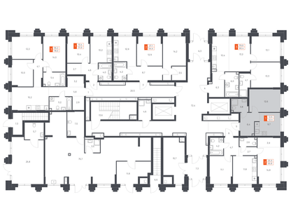 1-к. квартира, 32 м²