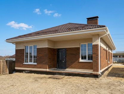 Одноэтажный дом, 120 м²