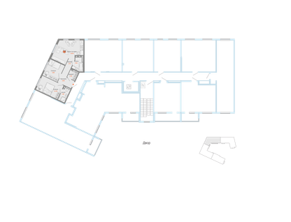 3-к. квартира, 58&nbsp;м²