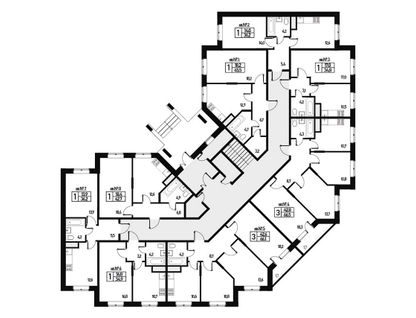 1-к. квартира, 34&nbsp;м²